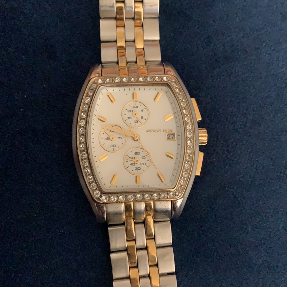 Michael Kors MK5056 bi-color stainless steel watch